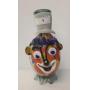 MURANO TYPE BLOWN GLASS CLOWN DECANTER
