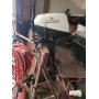 JOHNSON OUTBOARD BOAT MOTOR 5 HP W/ STAND
