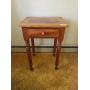 ONE DRAWER CHERRY DOVE TAILED STAND