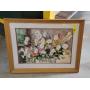 ROSIE MCNEES WATERCOLOR FRAMED PRINT