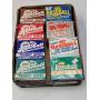 (8) BOXES 1987-1990 TOPS & FLEER BASEBALL CARDS