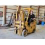 YALE FORK LIFT-PROPANE FUEL-3600#  MAX-LIFT-13'-14