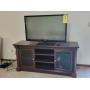 FLATSCREEN LG PLASMA TV & STAND