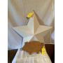 DECRATIVE STAR - WOOD PIG CUT OUT