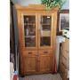 OAK FLAT WALL CUPBOARD-CUPBOARD ONLY