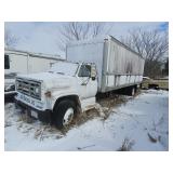 1988 BOX Truck GMC VIN# 1GDJ7D1B3JV520362