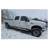 2004 FORD FX4 WHITE TRUCK VIN# 1FTSW31P94EC68431