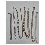 LADIES BRACELETS-ONE LOOKS LIKE DIAMONDS NOT