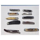 10 POCKET KNIVES-Barlow & Others