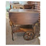 WOOD COFFEE CART