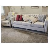 LAZYBOY 3 CUSHION SOFA & SIDE CHAIR