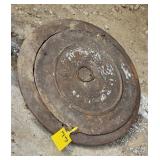 18 INCH GREENVILLE OH CI WELL COVER