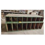 JD GREEN 8ft Parts Bin-FROM BARBER & CONLEY?