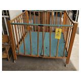 EARLY WOOD PLAY PEN