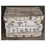 FLAT TOP WOOD TRUNK