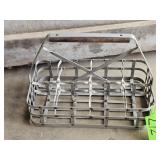 METAL MILK BOTTLE CARRIER