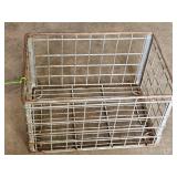 METAL WIRE MILK CRATE