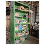 Green PAINTED Wood Shelf...