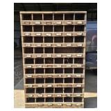 54 CUBBY Wood ORGANIZER