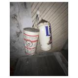 BLOW UP BEER CANS