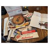 BEER SIGNS CALENDERS AND POSTERS