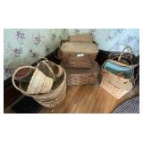 BASKETS, LONGABERGER, PICNIC, ETC