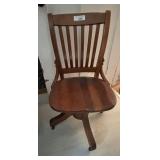 OAK OFFICE CHAIR