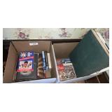 BOOKS ON BASEBALL & FOTTBALL