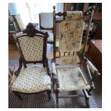 GLIDER CHAIR & VICTORION CHAIR