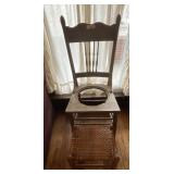 CHAIR &FOOT STOOL