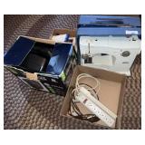 SEWING MACHINE COOK BOOKS & PAPER SHREDDER