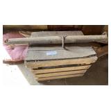 FRUIT BASKET WOOD CRAETE & SINGLE TREE