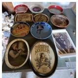 11 BEER TRAYS, PBR, BRAUMEISTER, J. LEINENKUGEL,