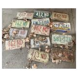 OLD OHIO LICENSE PLATES