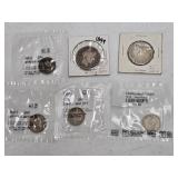 1907 & 1899 HALF DOLLARS & 2-LIBERTY HEAD NICKELS