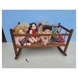 DOLL CARDLE & TY BEANIE BABIES FOR ONE MONEY
