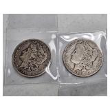 1899-O, 1881-O MORGAN