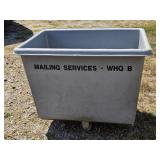 MAIL SORTING ROLL AROUND TOTE/BIN