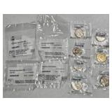 15-MIXED DATES OF KENNEDY HALVES