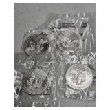 4-AMERICAN SILVER EAGLE DOLLAR ROUNDS