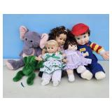 SEVERAL DOLL BABIES IN BOX