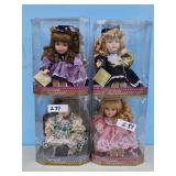4-GIFT GALLERY DOLLS IN BOXES