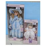 2-PORC. DOLLS NEW IN BOX