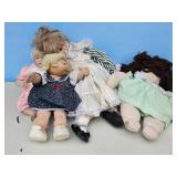 CABBAGE PATCH DOLL & PORC. DOLLS