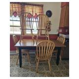 PINE KITCHEN TABLE & CHAIRS