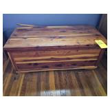 CEADAR CHEST W/TRAY-LID NEEDS HINGES FIXED