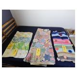 2-HANDMADE QUILTS-APPROX. TWIN & FULL SIZE &