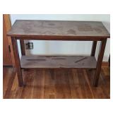 OBLONG WOODEN STAND