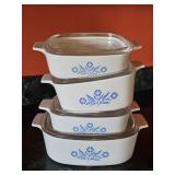 CORN FLOWER CORNNING WARE