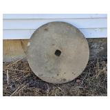 22.5 INCH DIAMETER SHARPENING STONE